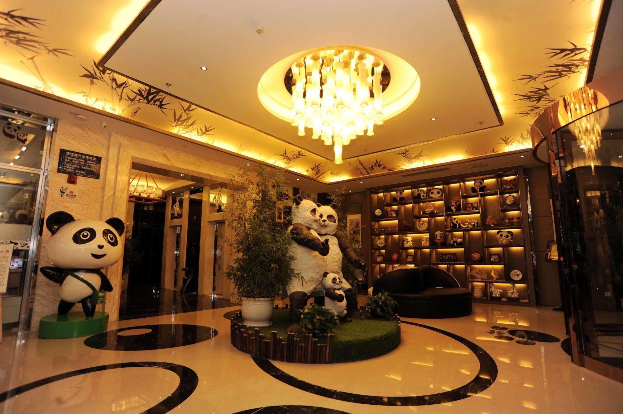 Chengdu Panda Prince Culture Hotel Экстерьер фото