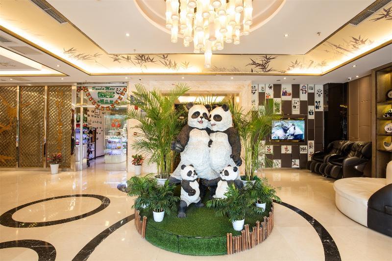 Chengdu Panda Prince Culture Hotel Экстерьер фото