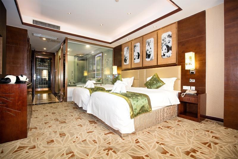 Chengdu Panda Prince Culture Hotel Экстерьер фото