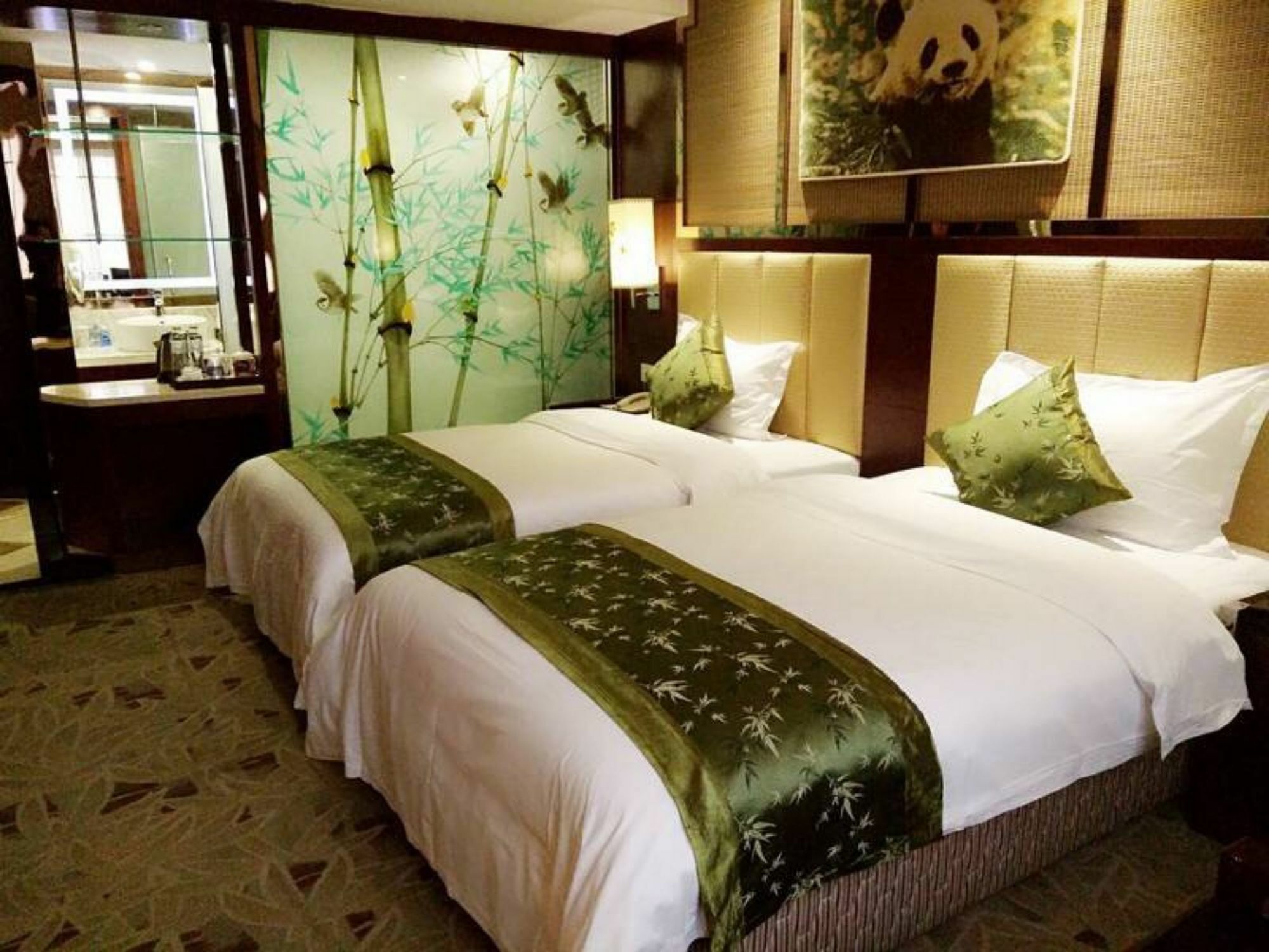 Chengdu Panda Prince Culture Hotel Экстерьер фото