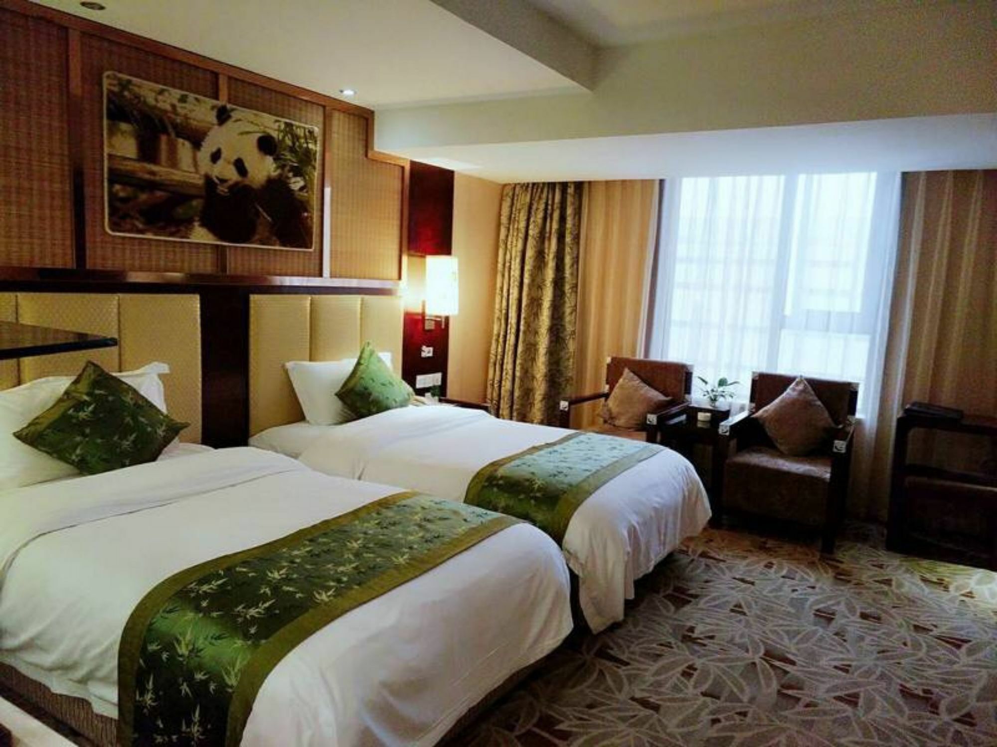 Chengdu Panda Prince Culture Hotel Экстерьер фото
